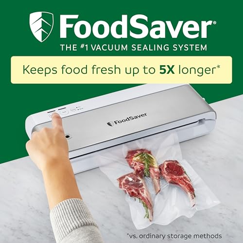 Compact Vacuum Sealer Machine with Airtight Bags and Roll