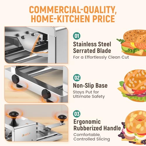 Commercial Bagel Slicer