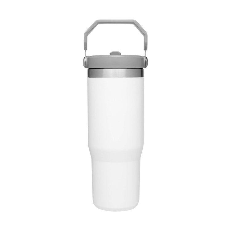 IceFlow Flip Straw Tumbler with Handle 30 oz