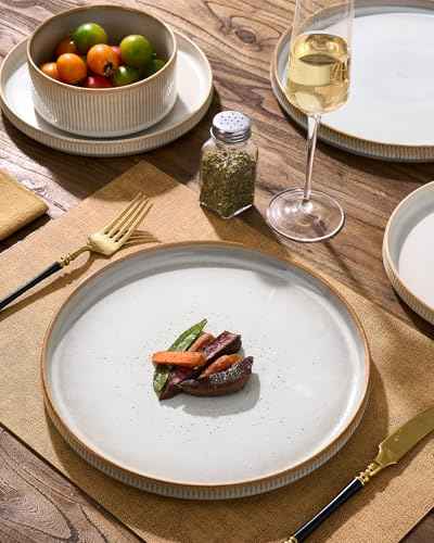 Stoneware Dinnerware Sets (24 Count)