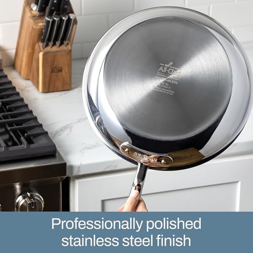 D3 Stainless Steel 10" Fry Pan