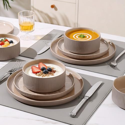 Stoneware Dinnerware Sets for 4 (12 Count)