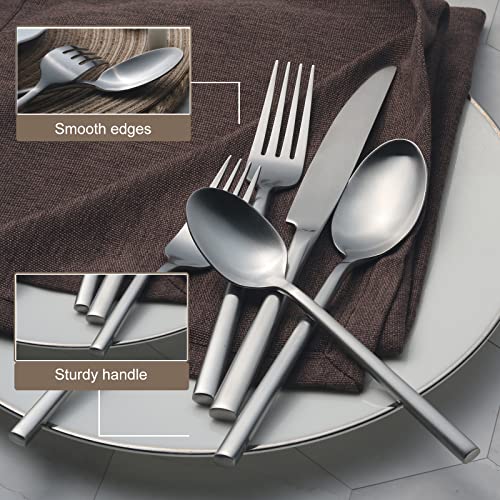 Potter 40 Piece Forged Silverware Set (10 Count)