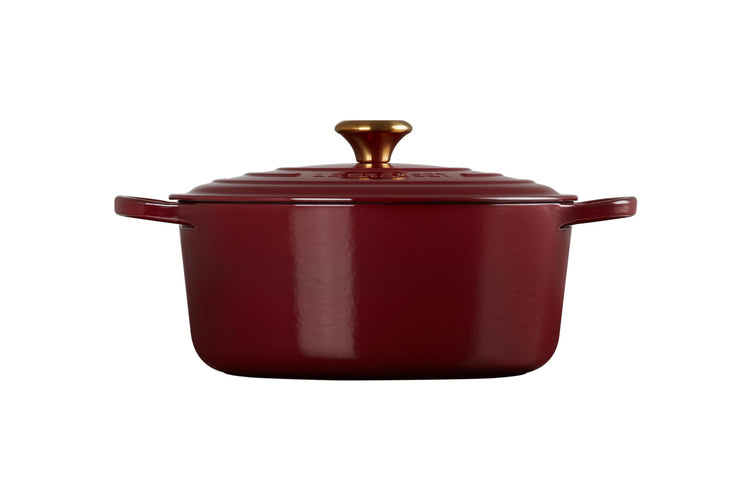 Enameled Cast Iron Round Dutch Oven