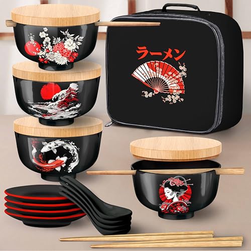 Ramen Bowl Set of 4