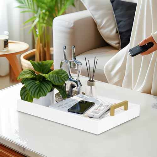 Wood Serving Tray with Handles
