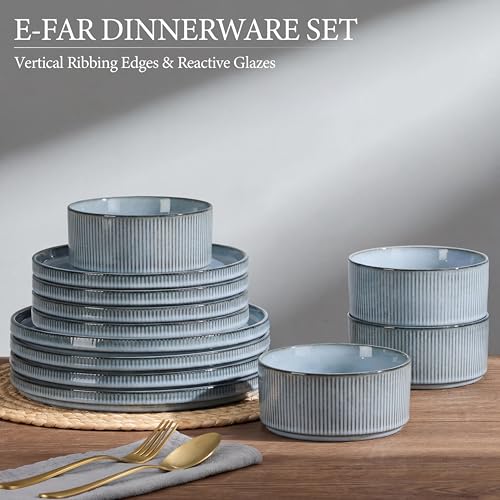 Stoneware Dinnerware Sets for 2