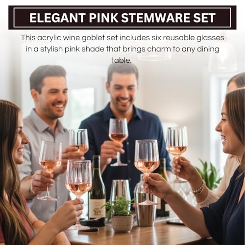 Acrylic Lucia Stemmed Goblets