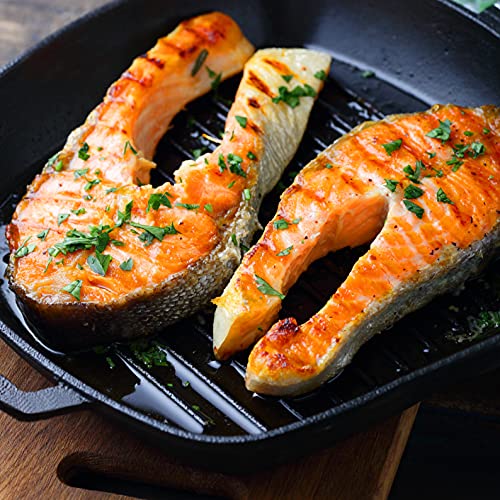 10.5 Inch Cast Iron Square Grill Pan (10.5" Square Grill Pan)
