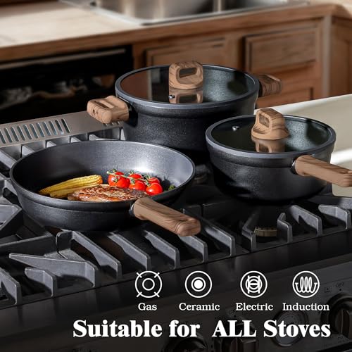 20Pcs Nonstick Pots and Pans Set