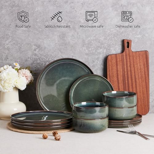 6 Piece Plates and Bowls Set