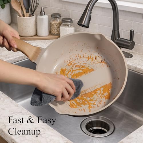 21pcs Ceramic Cookware Sets