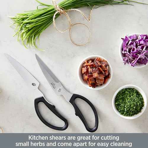 Forged German Stainless Steel Kitchen Knife Block Set (12 Count)