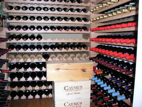 Modular Wine Rack Beechwood 24