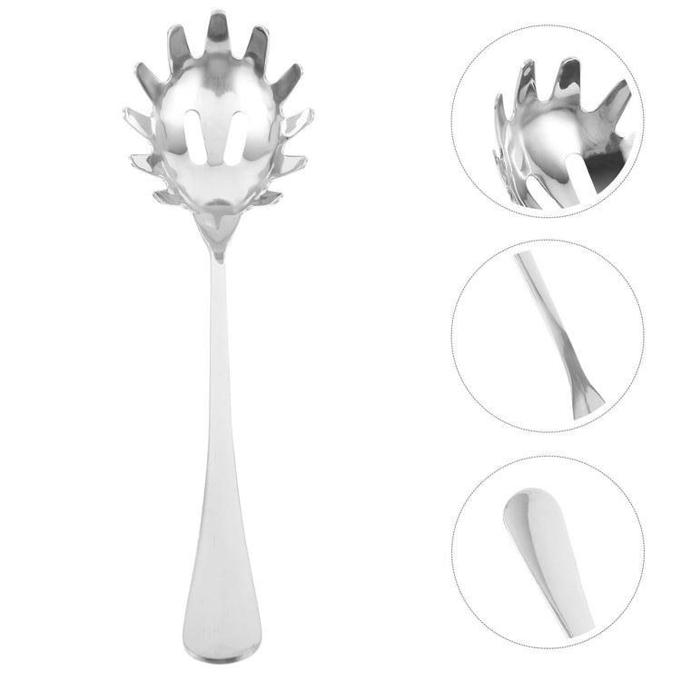 9.4 Inch Stainless Steel Pasta Spoon