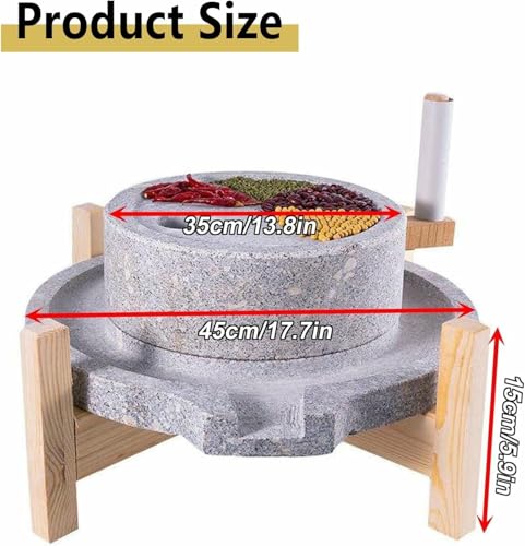 Artisan Handmade Granite Food Mill