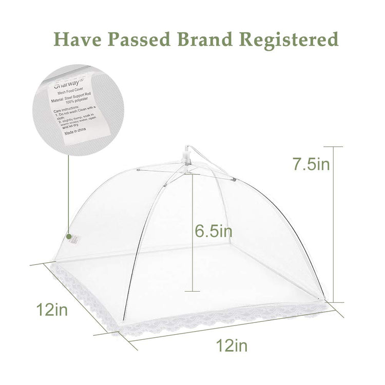 3 Pack Food Covers 12 Inch Pop (3 Count)