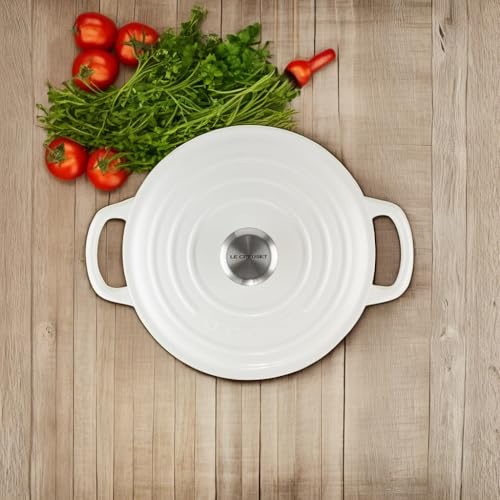 Enameled Cast Iron Round Dutch Oven