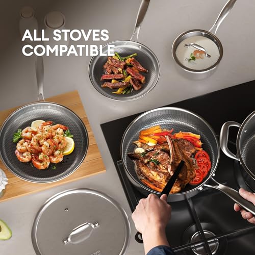 11 Pcs Pots and Pans Set (11 Count)