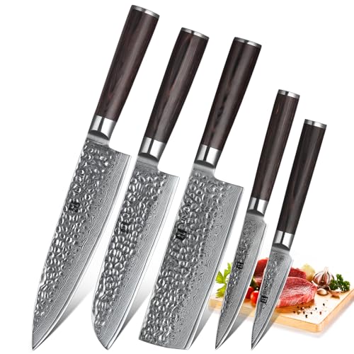 Kitchen Cutting Knife Set of 5 Piece