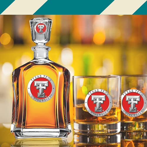 Texas Tech Capitol Decanter