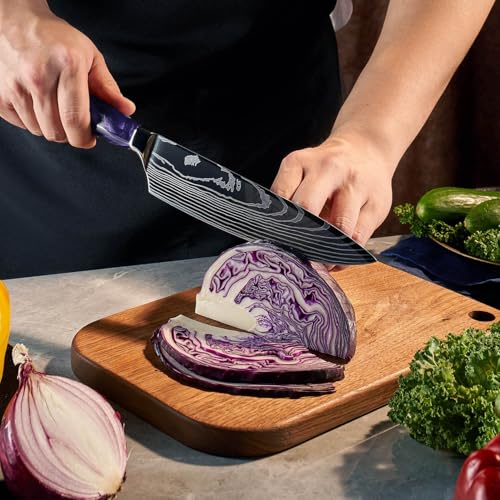 SENKEN 16 Piece Knife Block Set (16 Count)