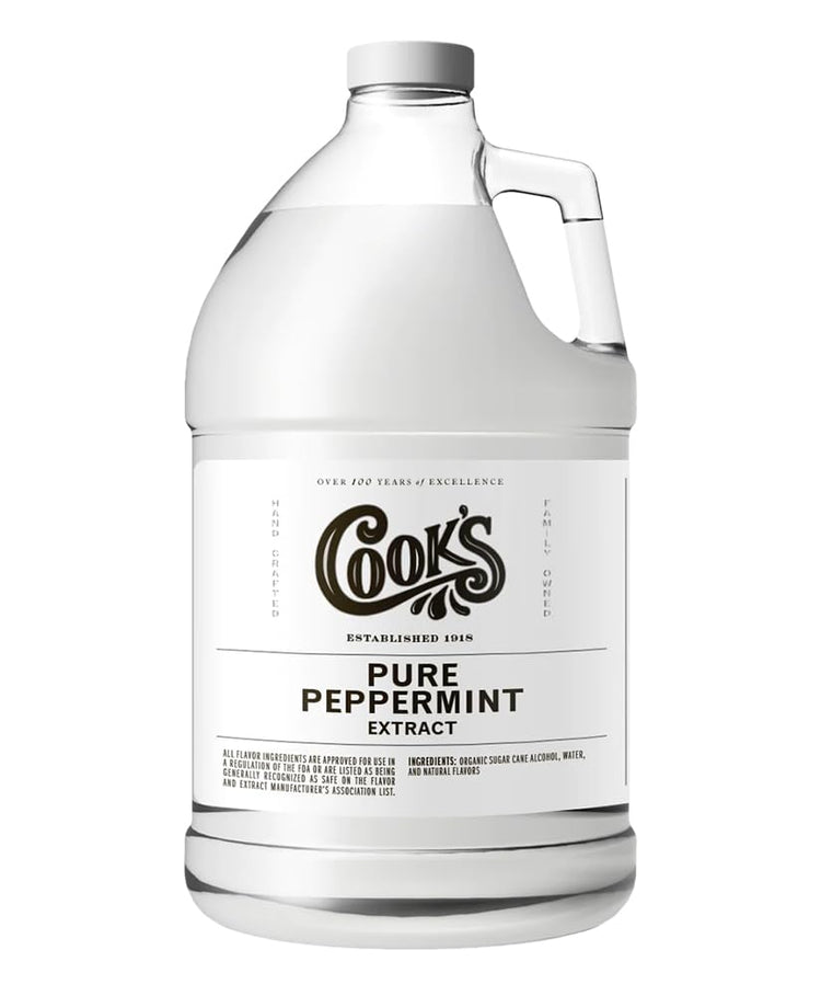 Pure Peppermint Extract for Baking & Beverages (128 Fl Oz)