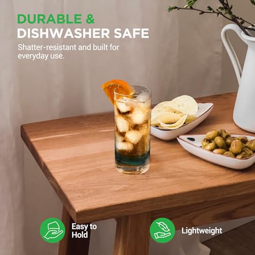 12.5oz Highball Drinking Glasses (2 Count)