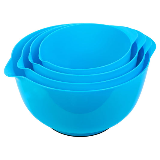 Plastic Mixing Bowls with Pour Spout