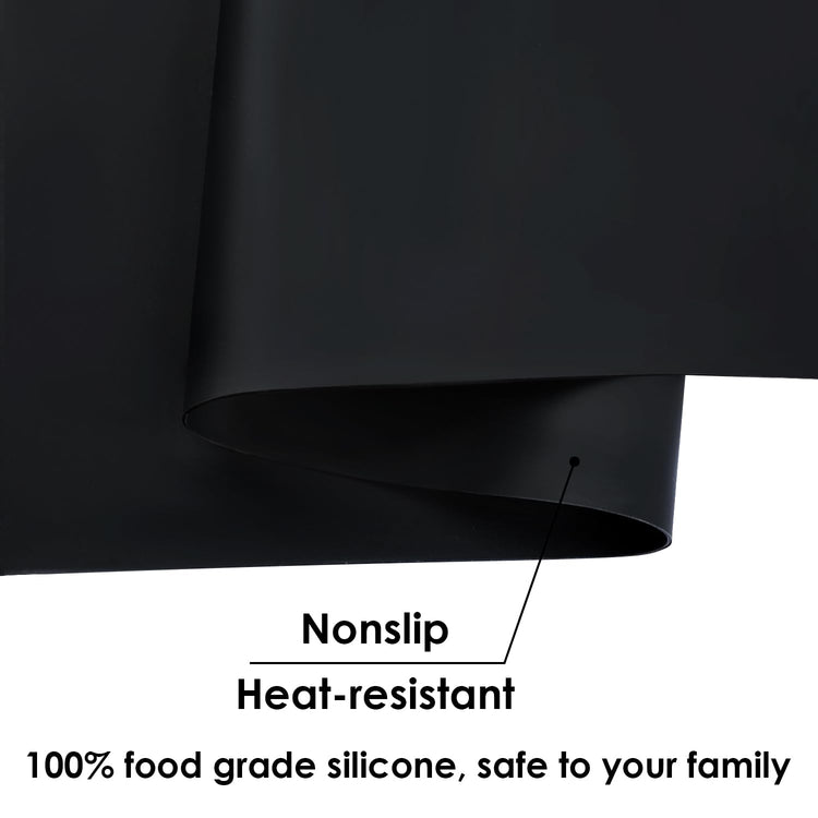2 Pack Extra Large Silicone Mats for Baking Crafts (2 Count)