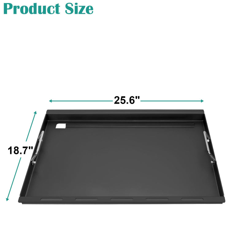 Full Size Griddle Inserts for Weber Genesis II 300 Series Grill
