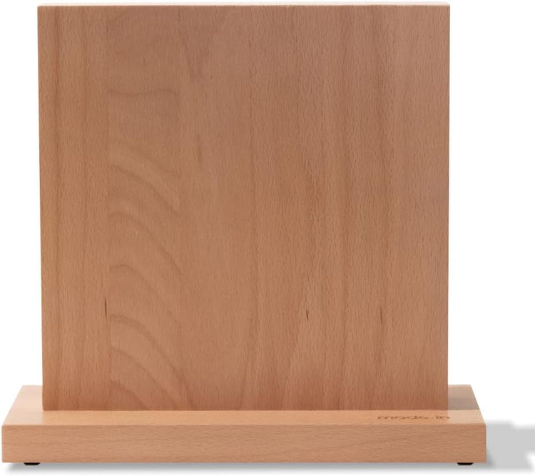 Made In Cookware - Magnetic Knife Block - Italian Beechwood - Crafted in Italy