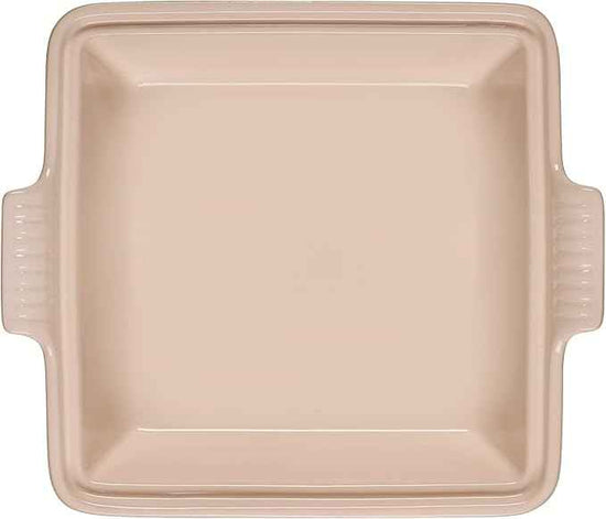 Le Creuset Stoneware Heritage Covered Square Casserole, 2.5qt. (9"), Sea Salt