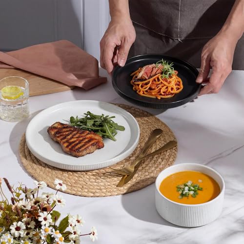 12 Piece Plates and Bowls Sets
