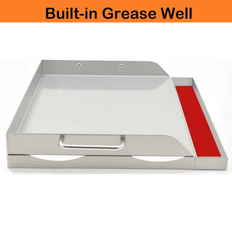 Universal Stainless Steel Griddle Flat Top Plate Grill
