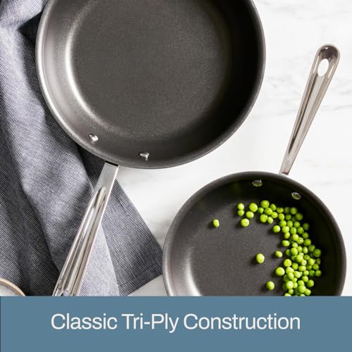 D3 3 Ply Stainless Steel Non Stick Cookware Set 10 Piece