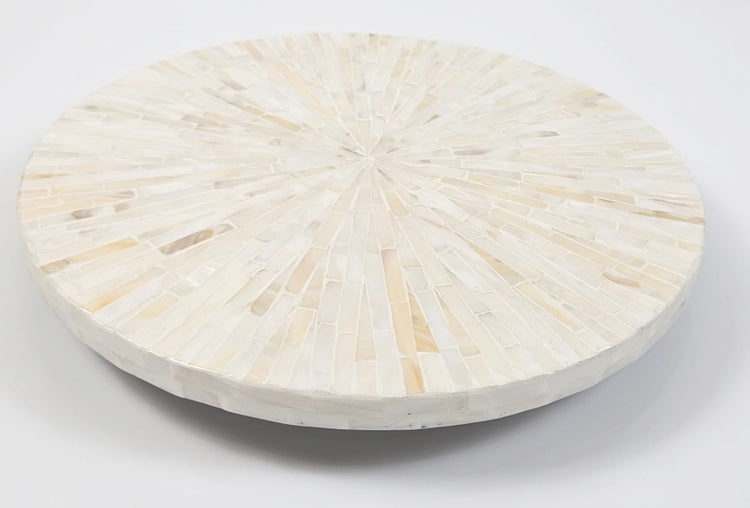 12.6” Handcrafted Mother of Pearl