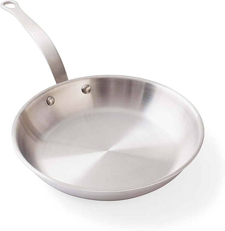 Daniel Boulud Kitchen - 10pc Cookware Set - French Inspired 5-Ply Stainless Steel Pots & Pans Cooking Set, Sturdy Heat-Resistant Handles, Induction Compatible & Oven Safe