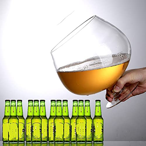 2000ml To 12000ml Super Big Crystal Glass Brandy Glasses Drink Snifters Bar Wine Surprised Drinkware