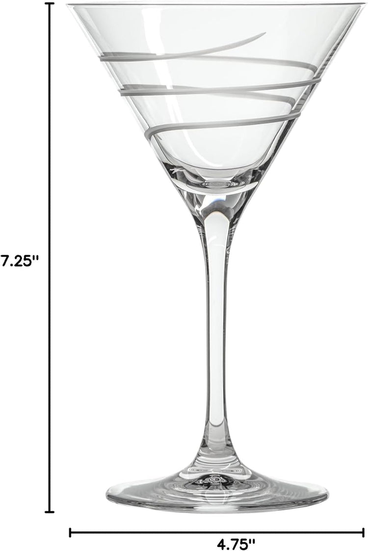 Twist Martini Glass (2 Count)