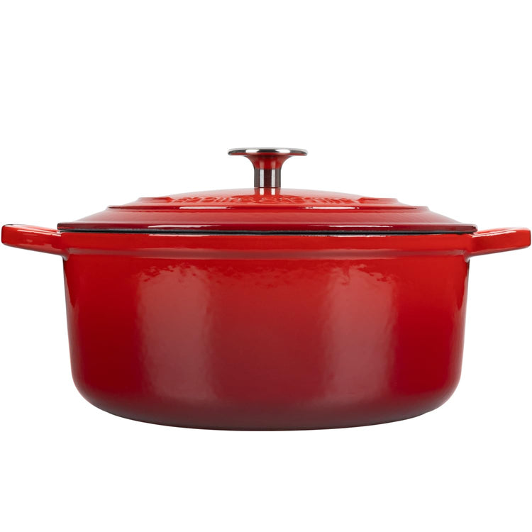 Enameled Cast Iron Dutch Oven Pot with Lid