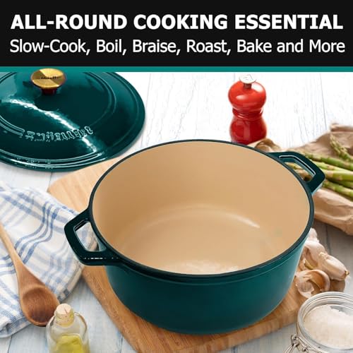 4.5 QT Enameled Cast Iron Dutch Oven