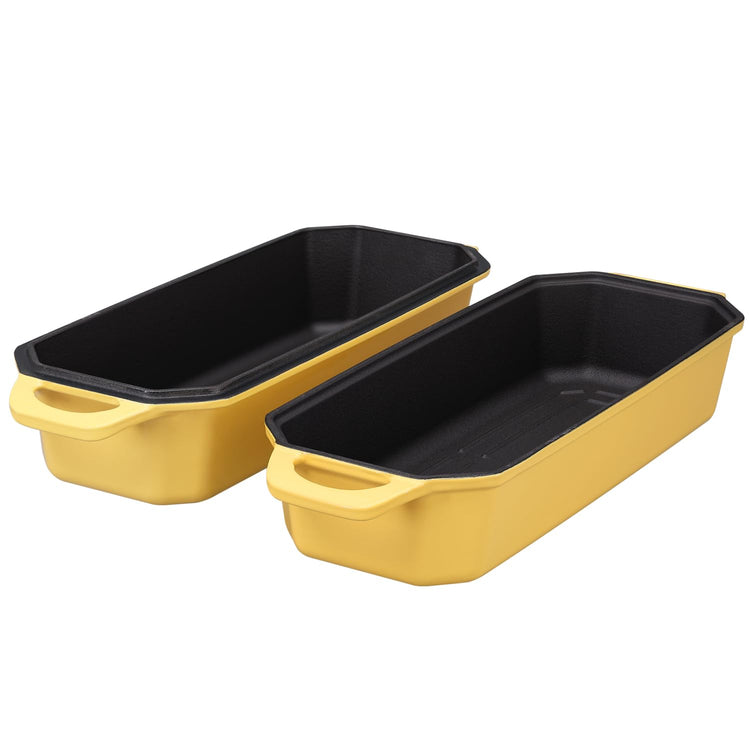 Bread Pan Cast Iron Loaf Pan with Lid Bread Loaf Pan 13x5 Inch Enameled Cast Iron Sourdough Bread Pan