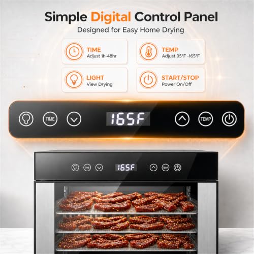 Food Dehydrator with 8 Trays