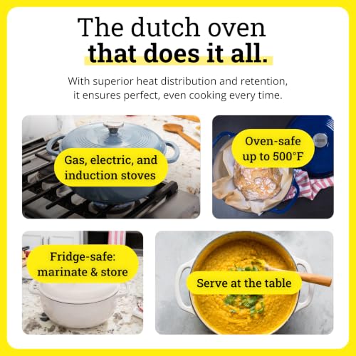 Essential Enamel Cast Iron Dutch Oven