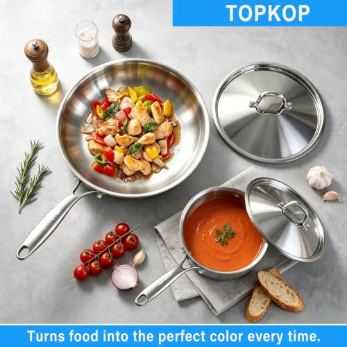 Stainless Steel Pots and Pans Set