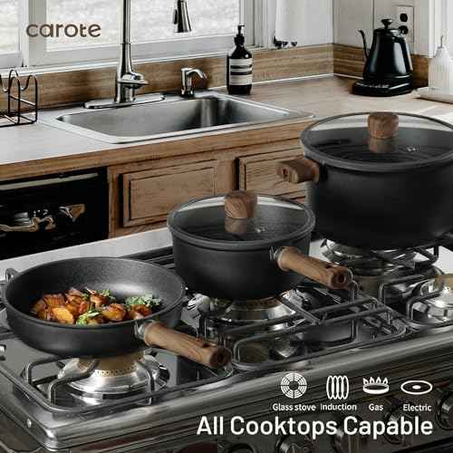 24pcs Nonstick Cookware Sets
