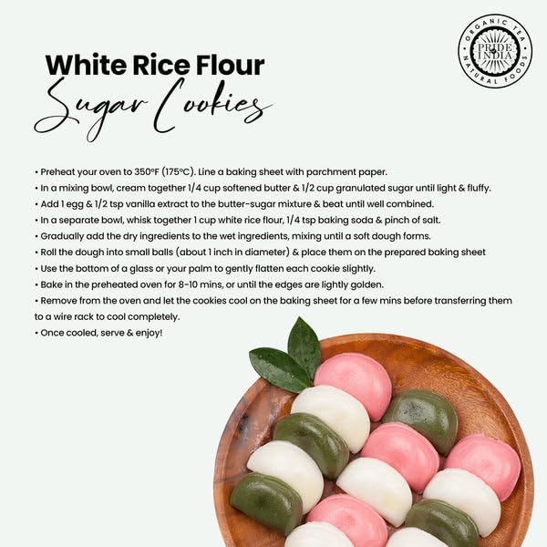 PACK of 6 White Rice Flour 1 lbs (96 Ounce)