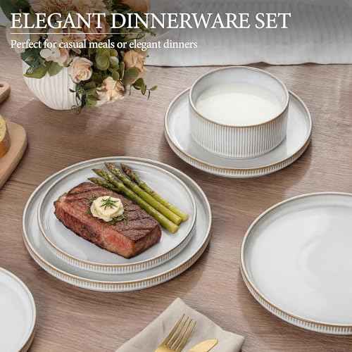 Stoneware Dinnerware Sets for 2