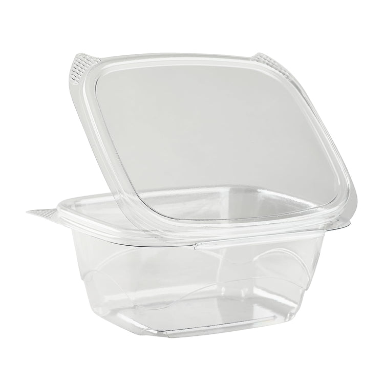 PET Hinged Deli Containers with Lids (200 Count)